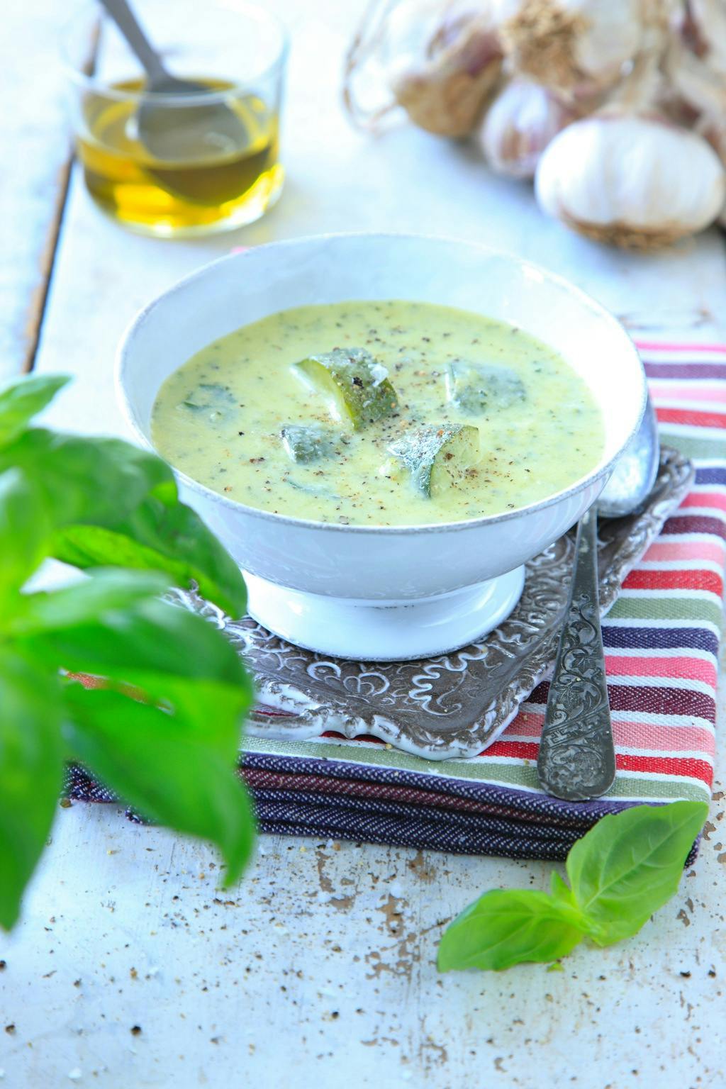 Squashsuppe med pecorinoTid: 30 minutter